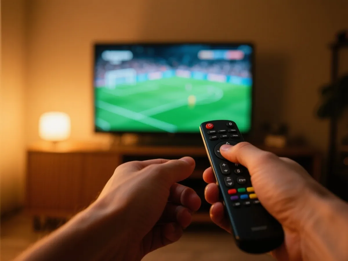 电视端观看操作示意